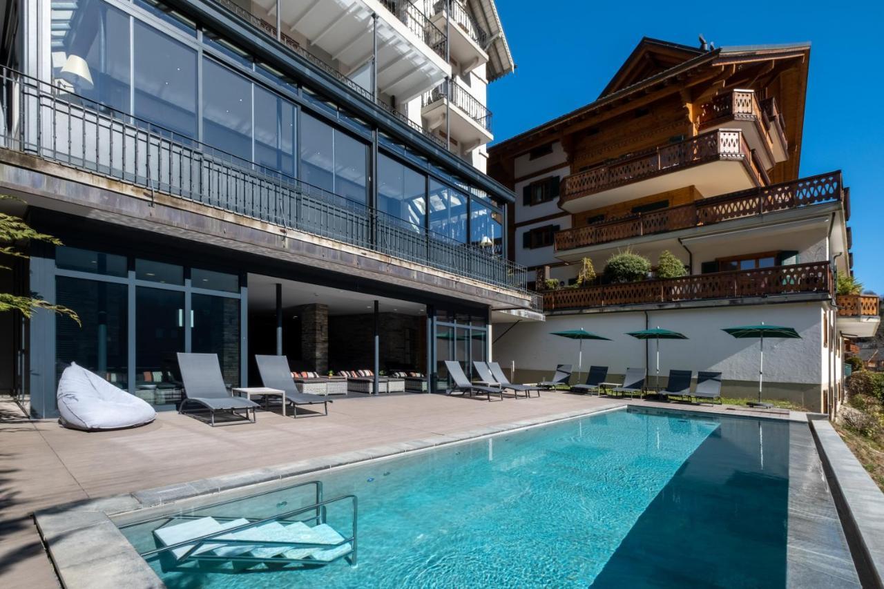 Hotel National Resort & Spa Champéry Exterior foto