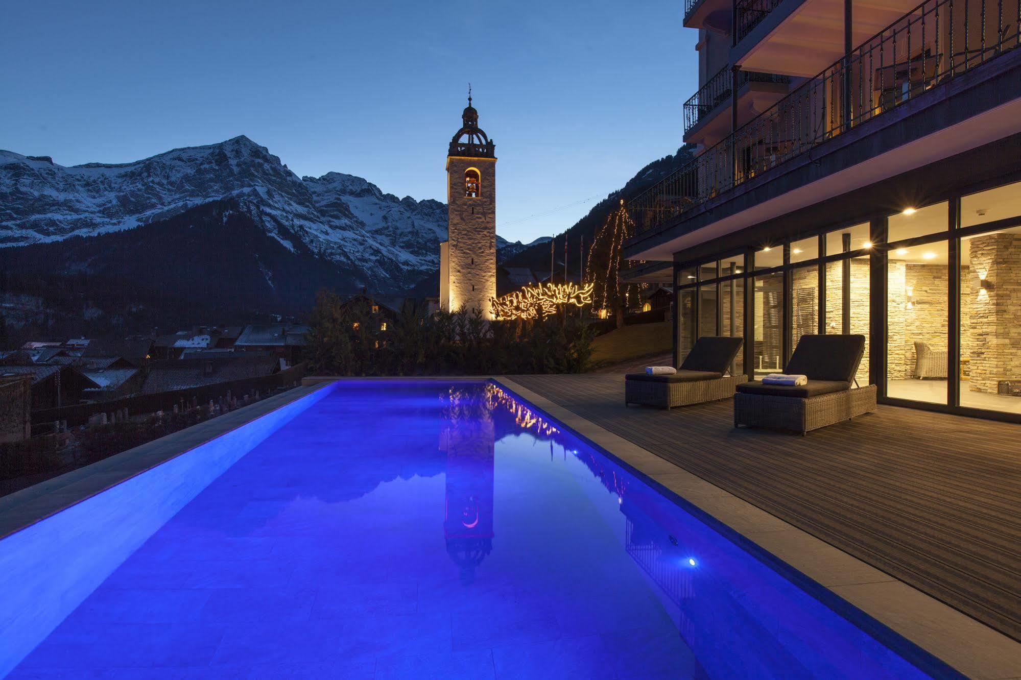 Hotel National Resort & Spa Champéry Exterior foto